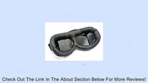 UZZO Safty Goggles Motocycle Padded Eyewear For Raf Pilot Aviator,Scooter Biker,Motocross ,Cruisers,Specially Made to Keep Sun UV, Dust And Wind Out Of Your Eyes(Silver) Review