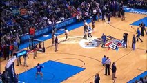 Thunder Fan Hits Halfcourt Shot for $20,000 and Meets Jay-Z