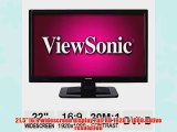 ViewSonic VA2249S 22-Inch SuperClear IPS LED-Lit LCD Monitor Full HD 1080p 20M:1 DCR DVI/VGA