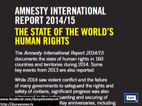 Dunya News-Amnesty report slams Modi govt, says India saw increased communal violence