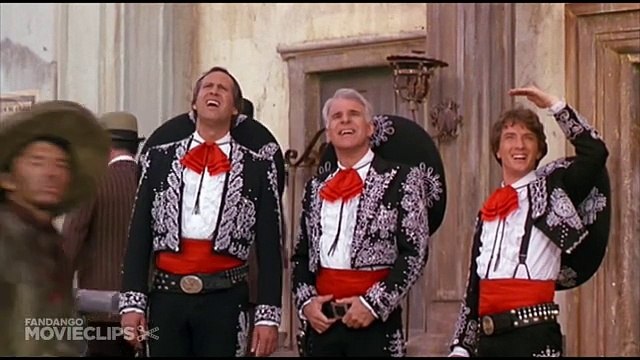 Three Amigos (4 - 12) Movie CLIP - A Male Plane (1986) HD