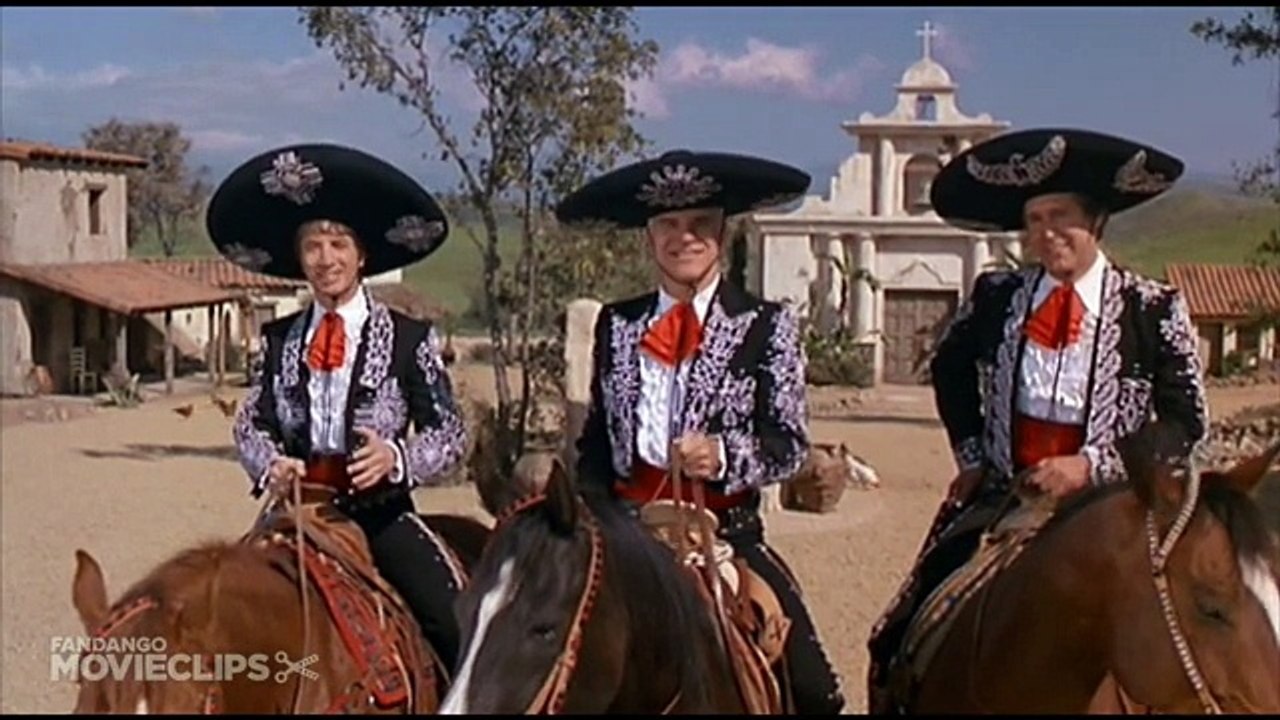 Three Amigos (5 - 12) Movie CLIP - Three Amigo Salute (1986) HD