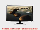Acer G276HL Gbd 27-Inch (1920 x 1080) Widescreen Monitor