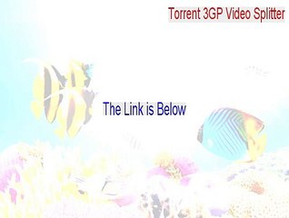 Torrent 3GP Video Splitter Crack [Instant Download]