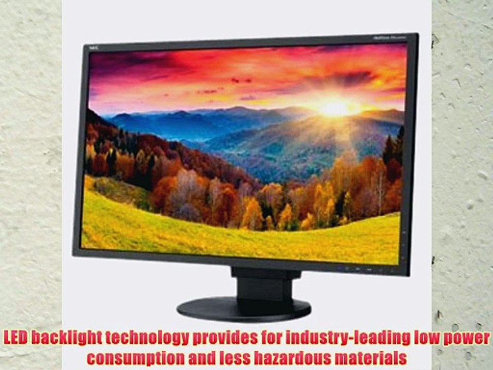 NEC MultiSync EA244WMI-BK 24-Inch Screen LED-Lit Monitor