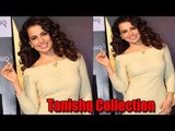 Sexy Kangana Ranaut Launch Collection Of Tanishq Jewellery