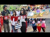 Rana Duggubati And Pallavi Joshi Flag Off Grand Imagica Parade At Adlabs Imagica