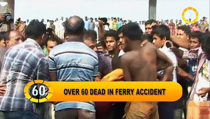 In 60 Seconds: Over 60 dead in ferry accident