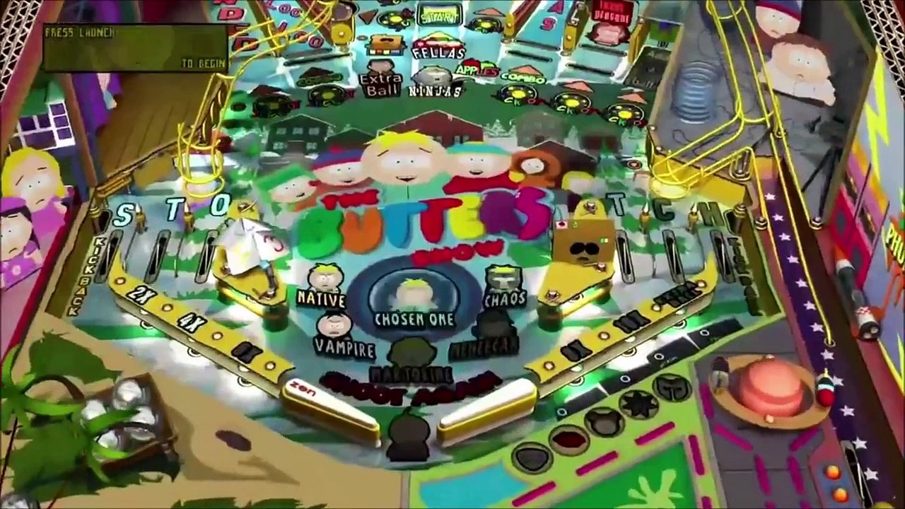 The Butter's Show South Park Pinball FX2 Review