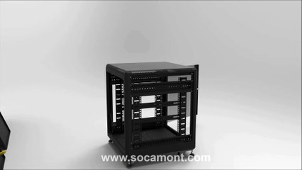 video-baie-brassage-12U-ligne-500-platine-reseaux