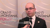 AMINE BELAICHA - Crans Montana Forum (Jean-Paul Carteron) - Nouveaux Leaders