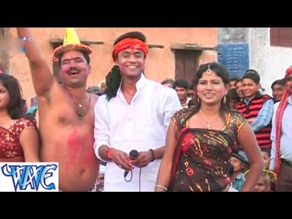 चोलिया बूटीदार Choliya Butidar - Holi Me Rang Kushlesh Ke Sang - Bhojpuri Hot Holi Songs 2015 HD