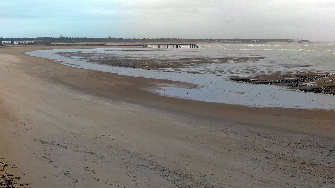 timelapse grandes marées La Tranche sur Mer 200215