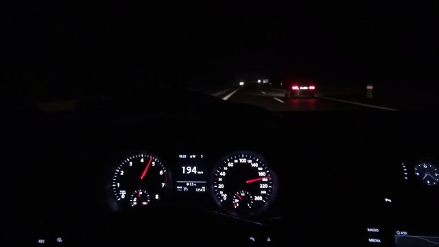 2015 Volkswagen Passat B8 Variant Top speed on German Autobahn