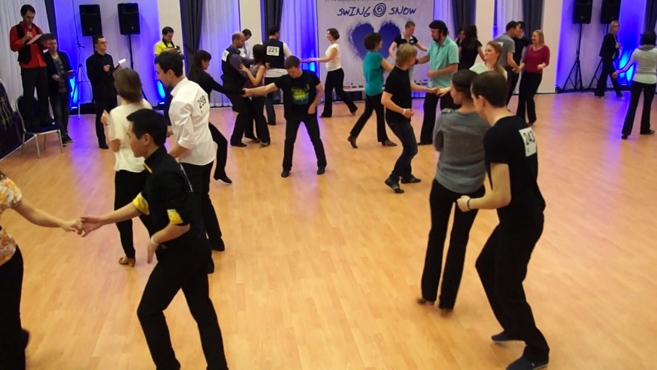 Novice Strictly, Prelim Heat 2 song 2, Swing and Snow 2015