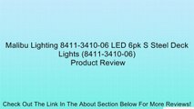 Malibu Lighting 8411-3410-06 LED 6pk S Steel Deck Lights (8411-3410-06) Review