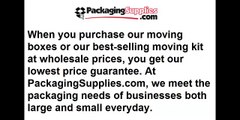 Where to Buy Moving Boxes at Wholesale Prices