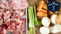 48 Hour Beef Bone Broth (In a slow cooker) - Le Gourmet TV