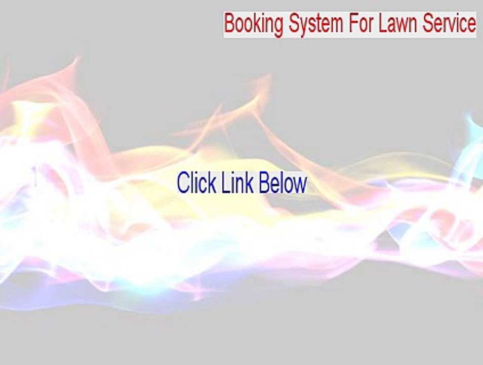 Booking System For Lawn Service Free Download [Legit Download]