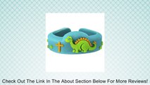 Christian Kids Adjustable Silicone Cross Ring - Blue Dinosaur Cross Ring - Great for All Ages Review
