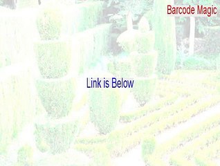 Barcode Magic Cracked (Legit Download 2015)