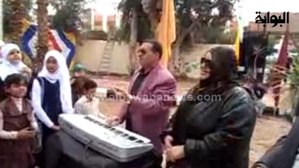 أطفال جنوب سيناء يستقبلون وزير التعليم العالي بأغنية "مصر يا أم الدنيا "