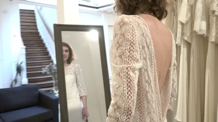 A la découverte des robes de mariée Laure de Sagazan