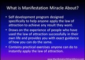 Manifestation Miracle Review with Bonus LOA Ebook