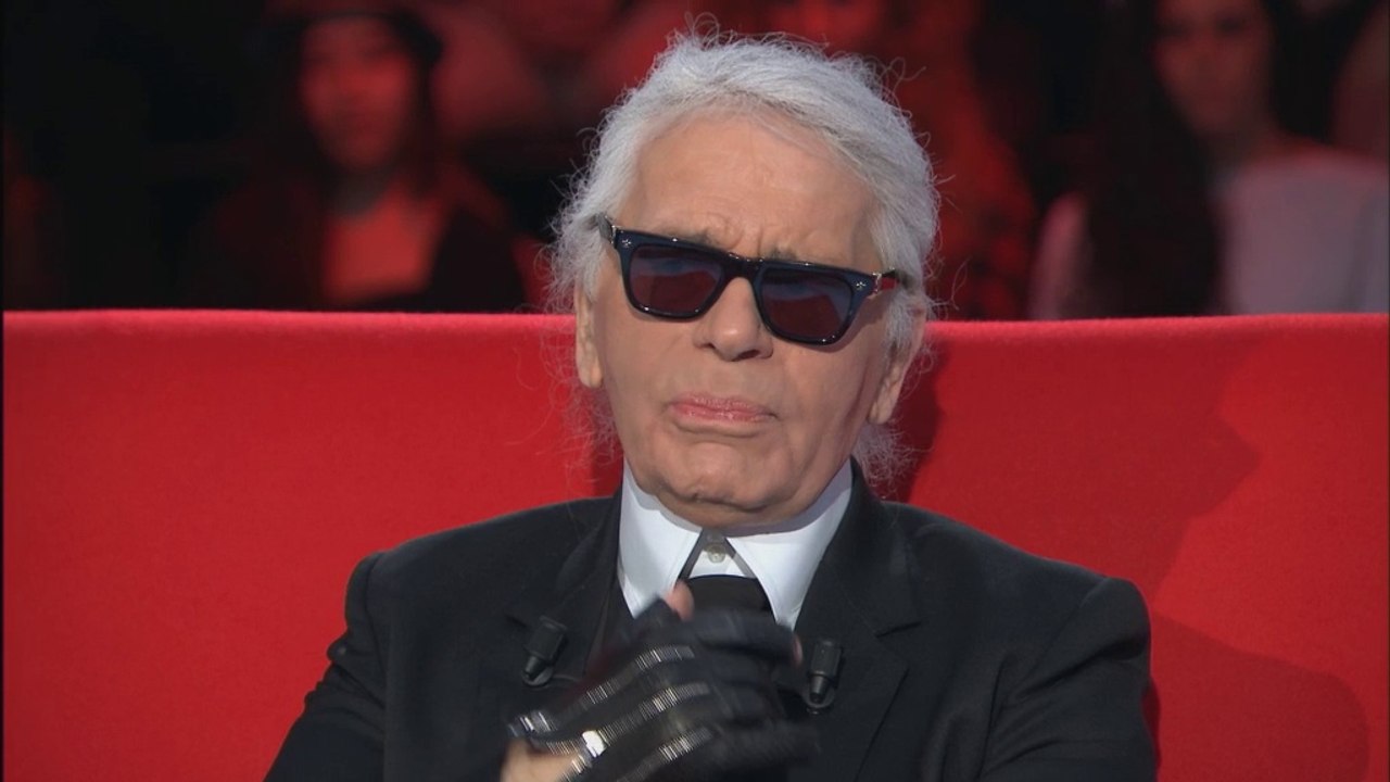 "Je suis très allemand car je ne vis pas en Allemagne" Karl Lagerfeld dans "Le Divan"