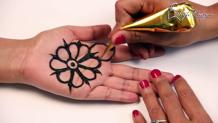 Simple Arabic Mehndi Design Tutorials For Beginners
