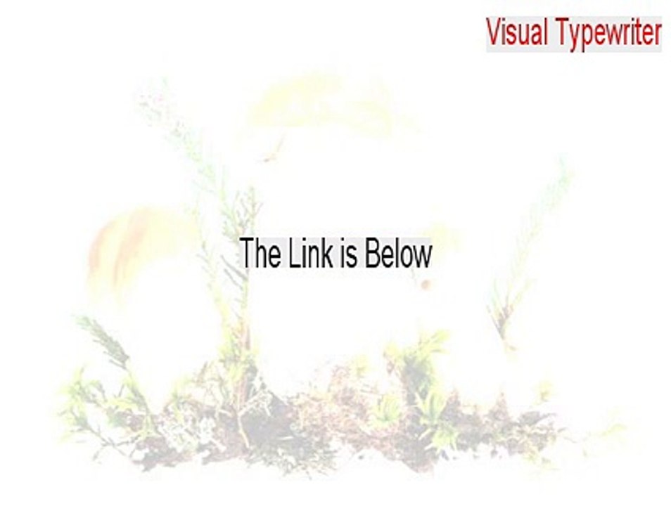 Visual Typewriter Key Gen Free Download [2015] video Dailymotion