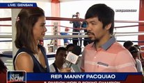 Manny Pacquiao discusses Floyd Mayweather showdown Pacquiao vs Mayweather II 2015