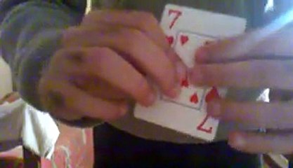 Truco de magia: Sobre la palma de la mano.