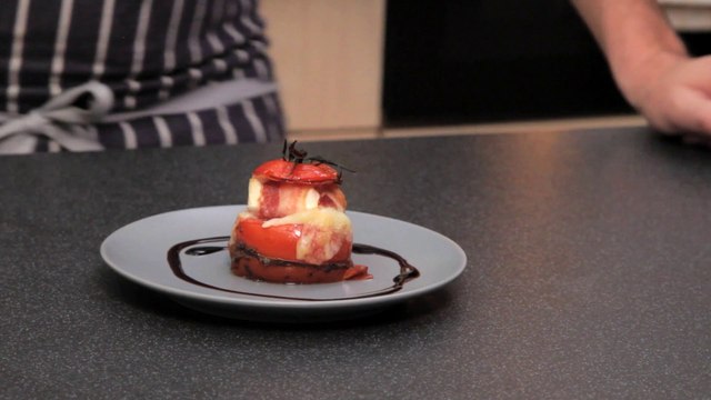 Recette Mille-feuille de tomates au chèvre - Gourmand