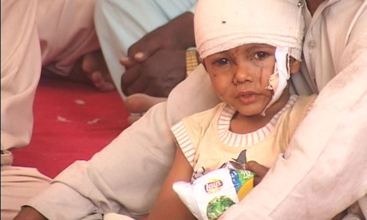 Nooriabad Passenger Van Accident: Grandparents save child life