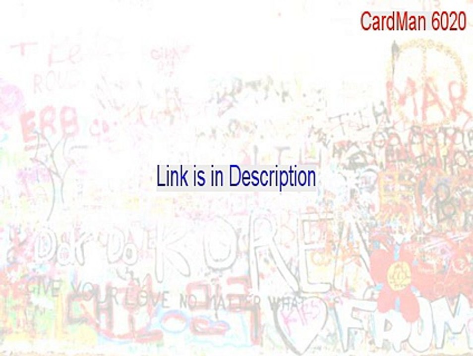 CardMan 6020 Full Download [Instant Download 2015]