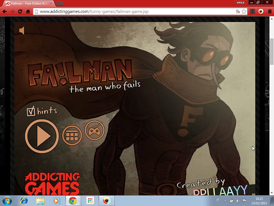 Video si comincia failman