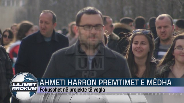 AHMETI HARRON PREMTIMET E MËDHA