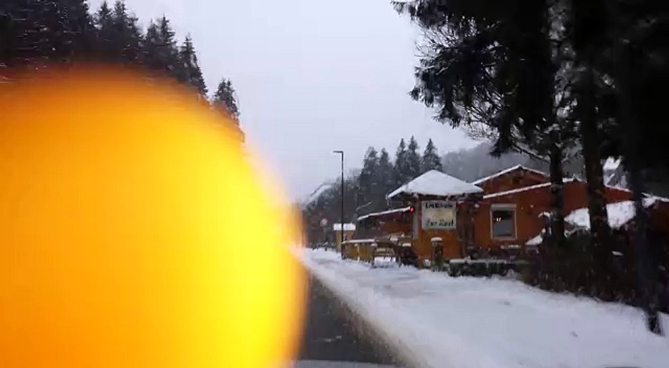 Ein Rundgang durch Altenau mit schnee