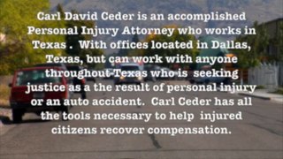 Carl Ceder Personal Injury