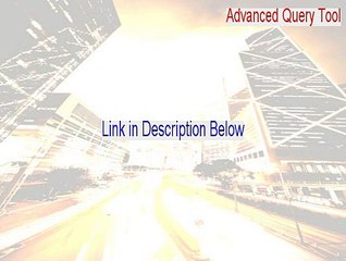 Advanced Query Tool Cracked - advanced query tool (aqt) (2015)