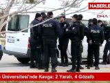 Niğde Üniversitesi'nde Kavga: 2 Yaralı, 4 Gözaltı