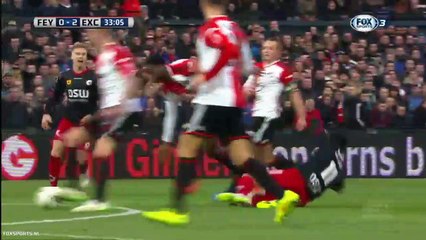 22-02-2015 Feyenoord - Excelsior; Volledige wedstrijd