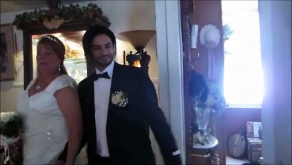 سعودي يتزوج امريكية وفق الطقوس المسيحية