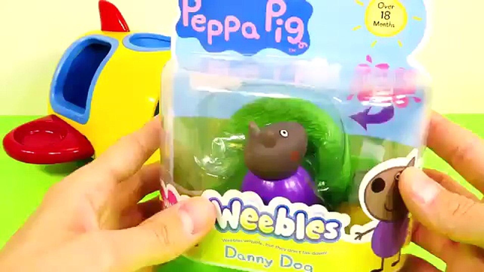 peppa pig weebles rocket