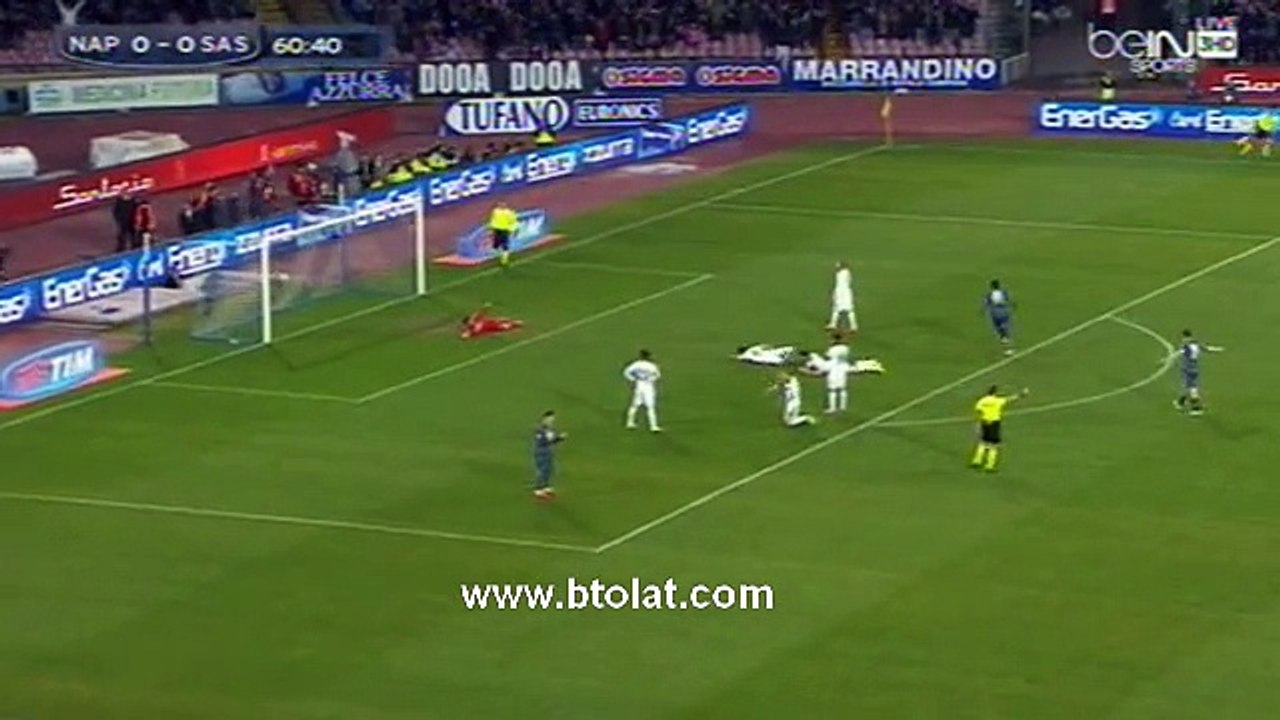 اهداف مباراة نابولي وساسوولو (2-0) || الدوري الايطالي