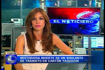 Misteriosa muerte de un vigilante de tránsito en Yaguachi