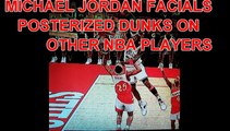 MICHAEL JORDAN POSTERIZED DUNKS ON NBA PLAYERS