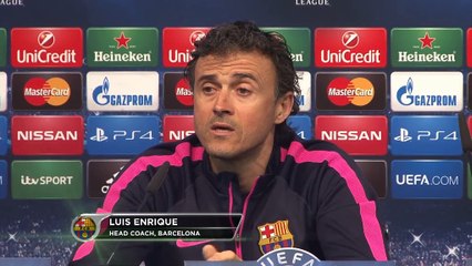 Luis Enrique: "No hay favoritos"