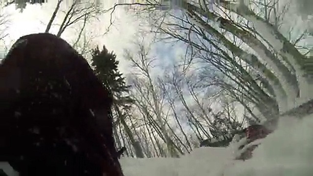 Ski backcountry Mont Lac Vert 2015